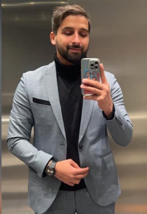 Portret van Ibrahim Kurdi
